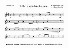 Duos zur Weihnachtszeit für Jungbläser 