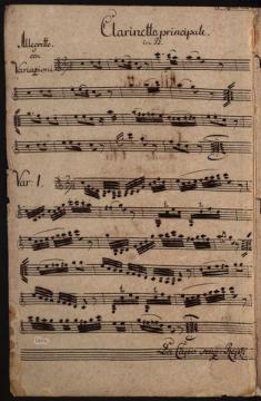 Allegretto con Variazioni von Michaela Arnhold für Holzbläser Sextett im Alle Noten Shop kaufen