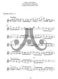 Phil Woods Solos 