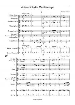 Aufmarsch der Musikzwerge 