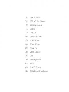 Strum & Sing von Ed Sheeran 