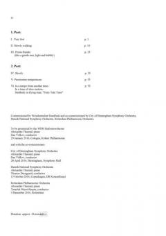 Left, Alone von Hans Abrahamsen 