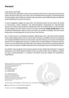 Erlebnis Cajon Songbook (mit MP3-CD) von Uwe Pfauch 