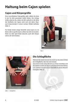 Erlebnis Cajon Songbook (mit MP3-CD) von Uwe Pfauch 