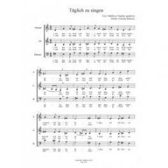 Täglich zu singen 