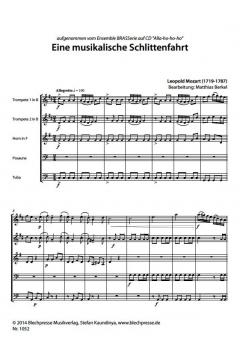 Eine musikalische Schlittenfahrt (Leopold Mozart) 