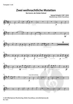 2 weihnachtliche Motetten (Samuel Scheidt) 