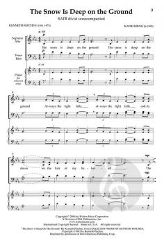 The Snow Is Deep On the Ground von Katie Kring 