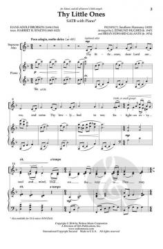 Thy Little Ones (SATB) von Brian Edward Galante 