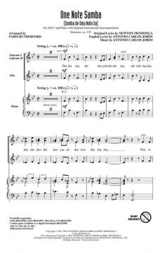 One Note Samba von Antonio Carlos Jobim 