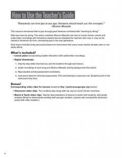 A Teacher's Resource Guide To Jazz For Young People, Vol. 1 