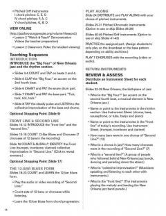 A Teacher's Resource Guide To Jazz For Young People, Vol. 1 