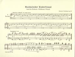 Musikalischer Kinderfreund op. 87 von Heinrich Wohlfahrt 