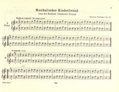 Musikalischer Kinderfreund op. 87 von Heinrich Wohlfahrt 