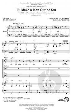 I'll Make A Man out Of You 