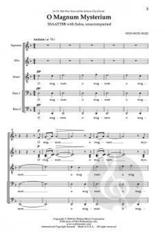 O Magnum Mysterium von Hyo-Won Woo 