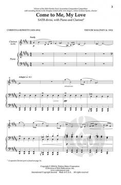 Come to Me, My Love von Trevor Maloney 