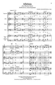 Alleluia von Pawel Lukaszewski 
