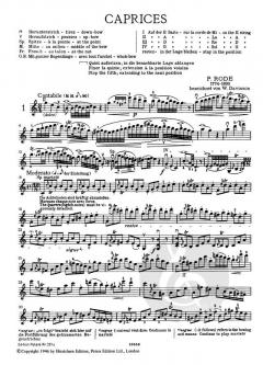 24 Caprices von Pierre Rode 