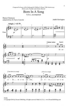 Born In A Song (Judith Herrington) 