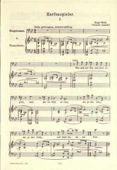 Goethe-Lieder Band 1 von Hugo Wolf 