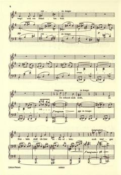 Heine-Lieder von Hugo Wolf 