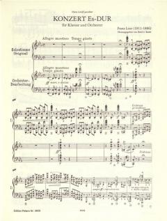 Konzert Nr. 1 Es-Dur von Franz Liszt 
