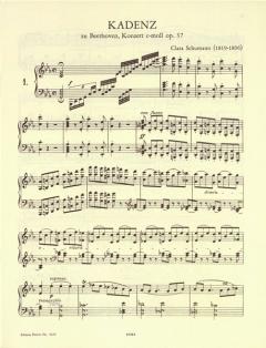 5 Kadenzen zu Konzerten von Clara Schumann 