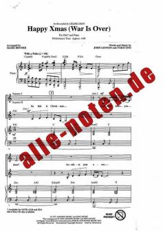Happy Xmas War Is Over (Celine Dion) 