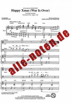 Happy Xmas War Is Over (Celine Dion) 