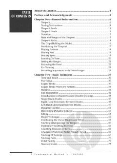 Fundamental Method For Timpani von Mitchell Peters 