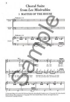 Les Miserables Choral Suite von Claude-Michel Schönberg 