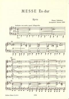 Messe Nr. 6 in Es-Dur D 950 (Franz Schubert) 