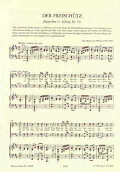 Jägerchor aus Der Freischütz (Carl Maria von Weber) 