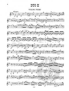6 kleine Duos op. 8 von Ignaz Pleyel für 2 Violinen im Alle Noten Shop kaufen