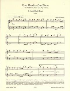 Four Hands - One Piano von Peter Przystaniak 