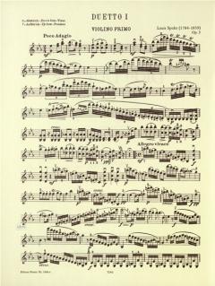 3 Duette op. 3 von Louis Spohr 