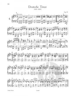 Tänze: Walzer, Ländler von Franz Schubert 