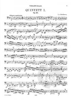 Sämtliche Streichquintette op. 4, 29, 104, 137 von Ludwig van Beethoven im Alle Noten Shop kaufen (Stimmensatz)