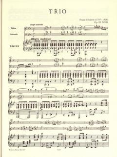 Trios D 898, 929 (Franz Schubert) 