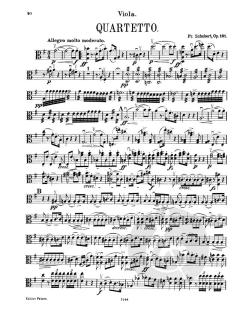 Streichquartette Band 2 von Franz Schubert im Alle Noten Shop kaufen (Stimmensatz)
