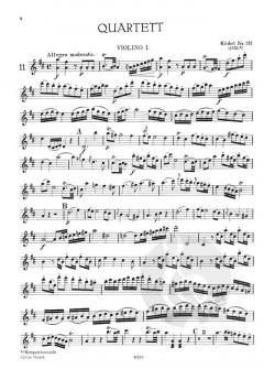 Streichquartette 2 von Wolfgang Amadeus Mozart im Alle Noten Shop kaufen (Stimmensatz)