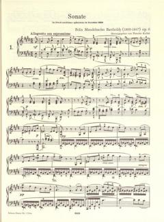 Klavierwerke Band 5 von Felix Mendelssohn Bartholdy im Alle Noten Shop kaufen