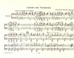 Original-Kompositionen von Felix Mendelssohn Bartholdy 