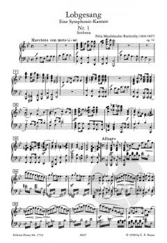 Symphony Nr. 2 B-Dur op. 52 (Felix Mendelssohn Bartholdy) 