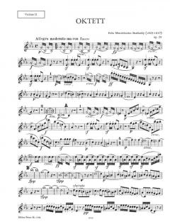 Oktett Es-Dur op. 20 von Felix Mendelssohn Bartholdy 