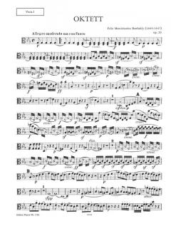 Oktett Es-Dur op. 20 von Felix Mendelssohn Bartholdy 