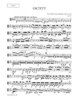 Oktett Es-Dur op. 20 von Felix Mendelssohn Bartholdy 