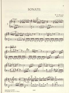Sonaten Band 1 von Wolfgang Amadeus Mozart 