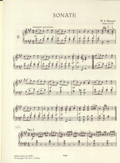 Sonaten Band 2 von Wolfgang Amadeus Mozart 